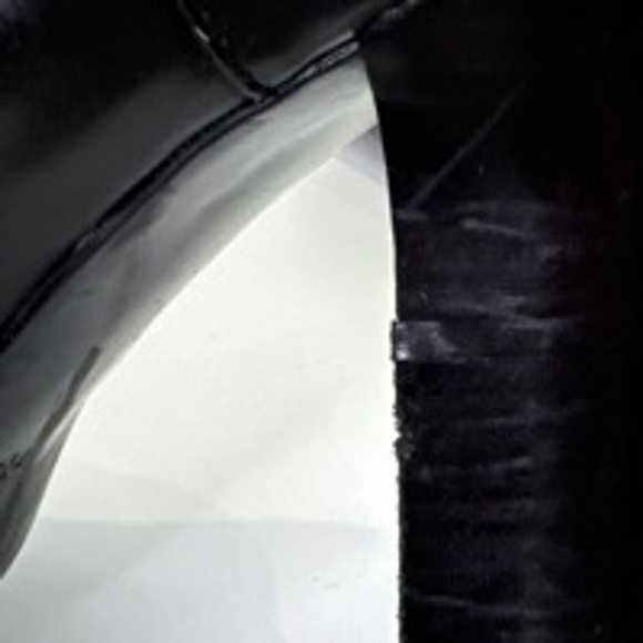 Marc Fisher Women's vegan black platform slip on loafer chunky heel size 7 ½ - Picture 10 of 11